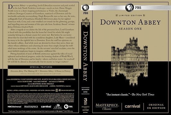 dvd cover Downton Abbey Season One