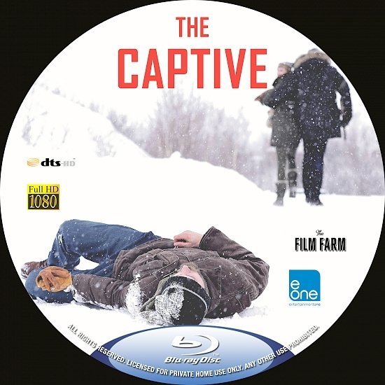 dvd cover The Captive R0 Custom Blu-Ray