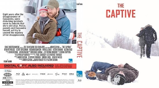 dvd cover The Captive R0 Custom Blu-Ray
