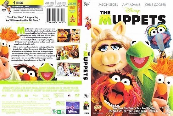 dvd cover Muppets