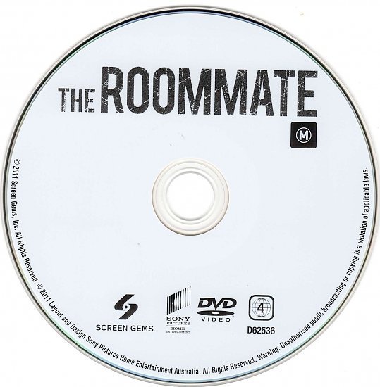 dvd cover The Roommate (2011) WS R4