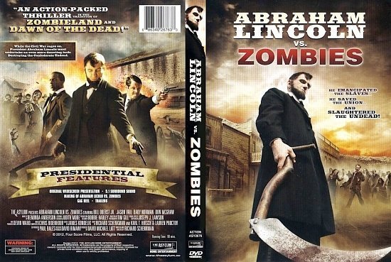 dvd cover Abraham Lincoln vs Zombies