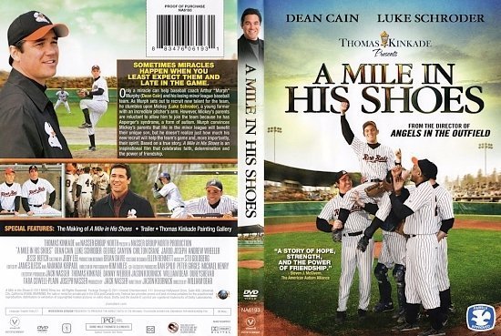 dvd cover A Mile in His Shoes