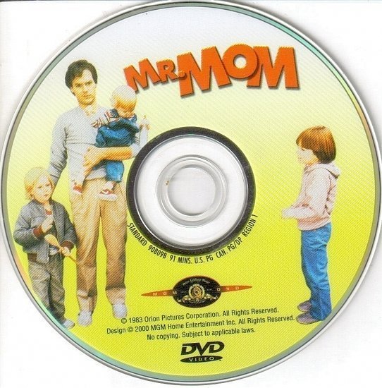 dvd cover Mr. Mom (1983) FS R1