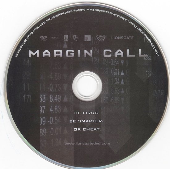 dvd cover Margin Call (2011) WS R1