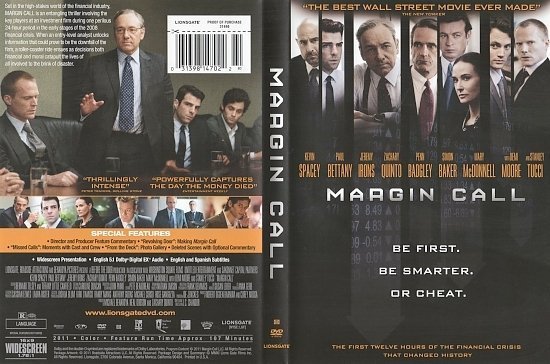 dvd cover Margin Call (2011) WS R1