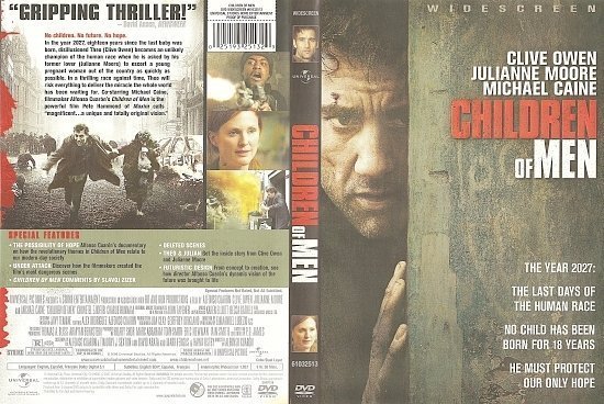 dvd cover Children Of Men (2006) WS R1