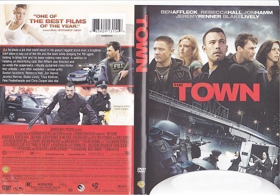 dvd cover The Town (2010) R1