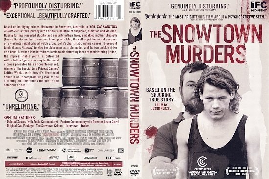 dvd cover The Snowtown Murders (2011) R1