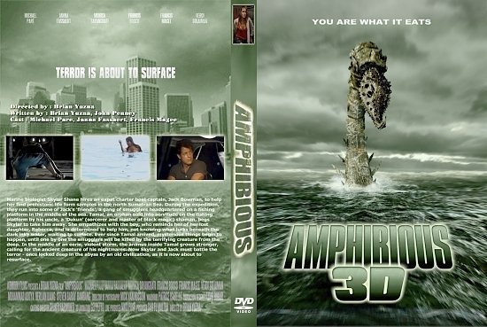 dvd cover Amphibious 3D