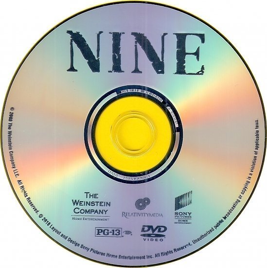 dvd cover Nine (2009) WS R1