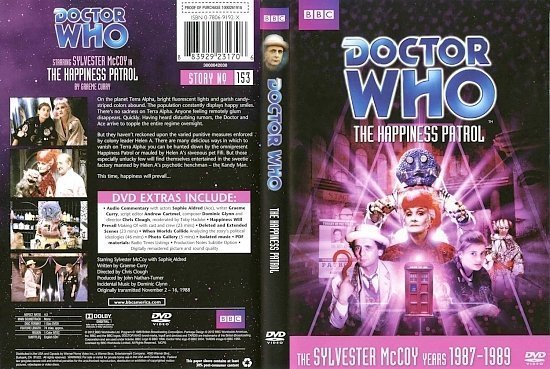 dvd cover Doctor Who The Happiness Patrol