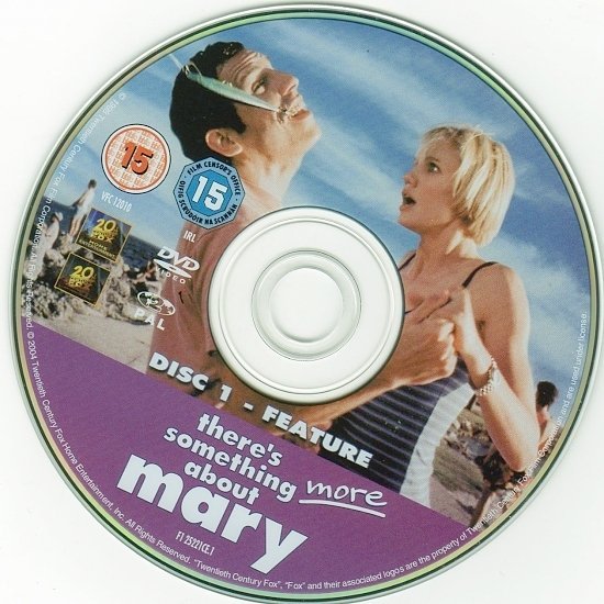 dvd cover There's Something About Mary (1998) SE WS R2