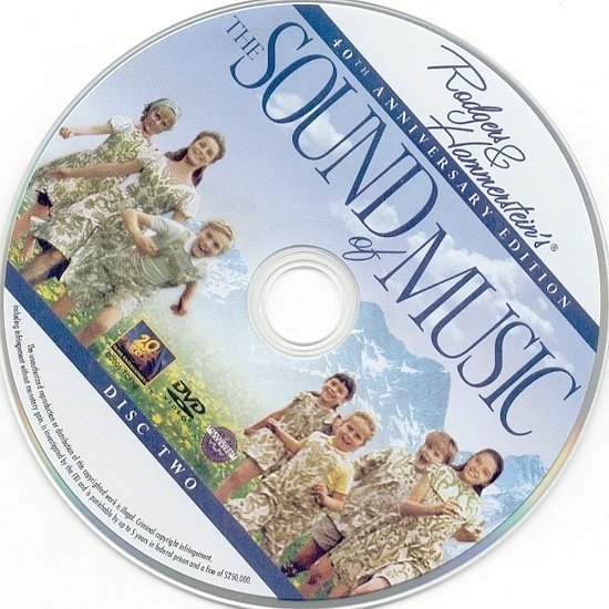 dvd cover The Sound of Music CE (1965) WS R1