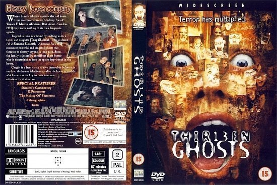 dvd cover Thir13en Ghosts (2001) WS R2