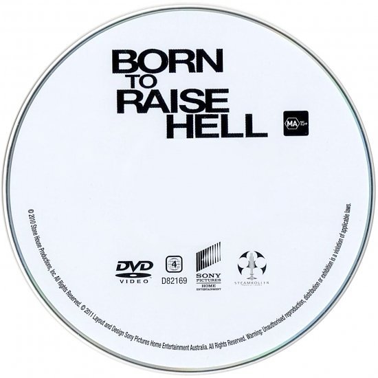 dvd cover Born To Raise Hell (2010) R4