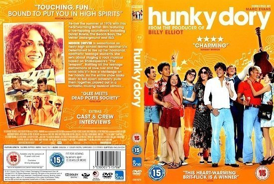 dvd cover Hunky Dory (2011) R2