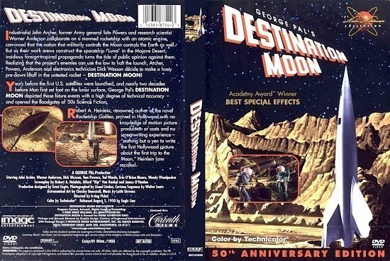 dvd cover Destination Moon