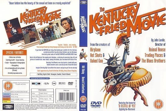 dvd cover The Kentucky Fried Movie (1977) R2