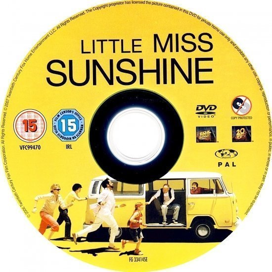 dvd cover Little Miss Sunshine (2006) R2