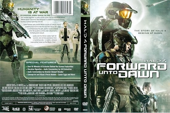 dvd cover Halo 4: Forward Unto Dawn R1