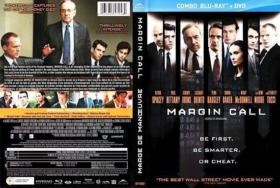 dvd cover Margin Call Marge de Manoeuvre
