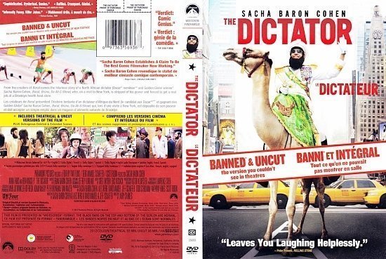 dvd cover The Dictator Le Dictateur