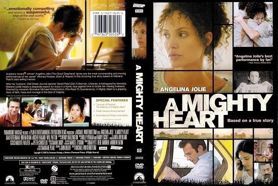 dvd cover A Mighty Heart (2007) WS R1