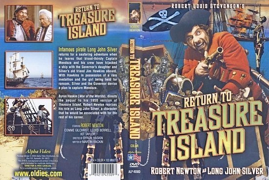 dvd cover Return to Treasure Island (1954-NR) R0