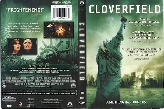 dvd cover Cloverfield (2008) WS R1