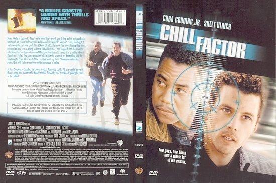 dvd cover Chill Factor (1999) R1