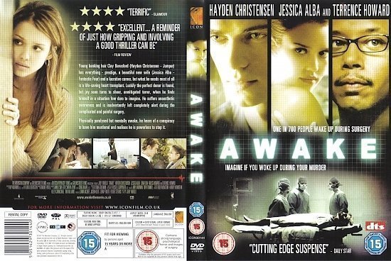 dvd cover Awake (2007) R2