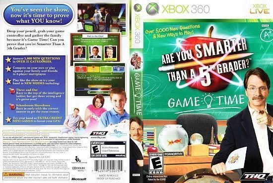 dvd cover Are You Smarter Than A 5th Grader NTSC f1