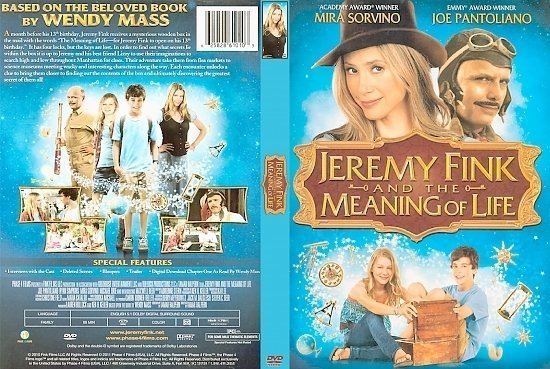 dvd cover Jeremy Fink And The Meaning Of Life (2011) R1