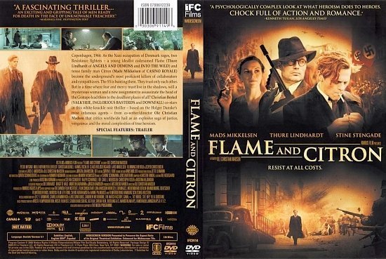 dvd cover Flame and Citron