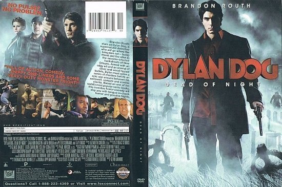 dvd cover Dylan Dog: Dead Of Night (2011) R1
