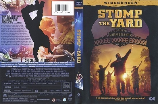 dvd cover Stomp The Yard (2006) WS R1
