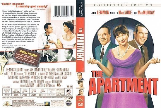 dvd cover The Apartment (1960) CE WS R1