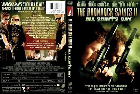 dvd cover The Boondock Saints II: All Saints Day (2009) WS R1