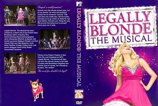 dvd cover Legally Blonde: The Musical