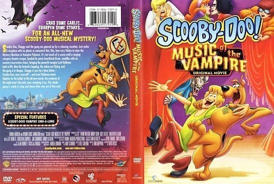dvd cover Scooby Doo Music of the Vampire