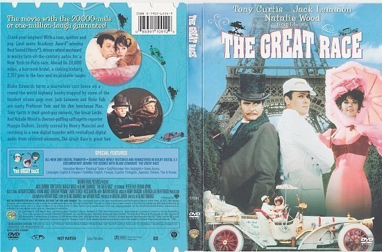dvd cover The Great Race (1965) WS R1