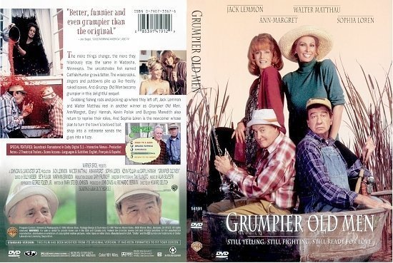 dvd cover Grumpier Old Men (1995) FS R1