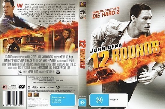 dvd cover 12 Rounds (2009) WS R4