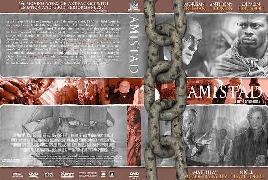 dvd cover Amistad