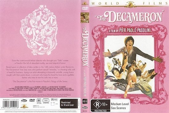 dvd cover The Decameron (1971) WS R4