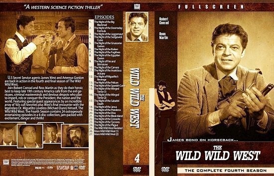 dvd cover Wild Wild West Season 41
