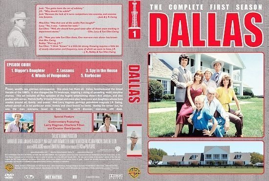dvd cover Dallas: The Original Series Season 1