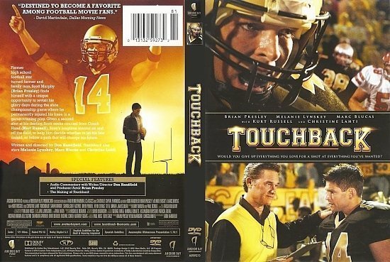 dvd cover Touchback