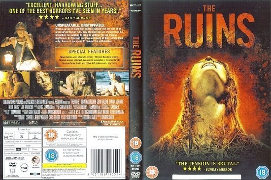 dvd cover The Ruins (2008) WS R2
